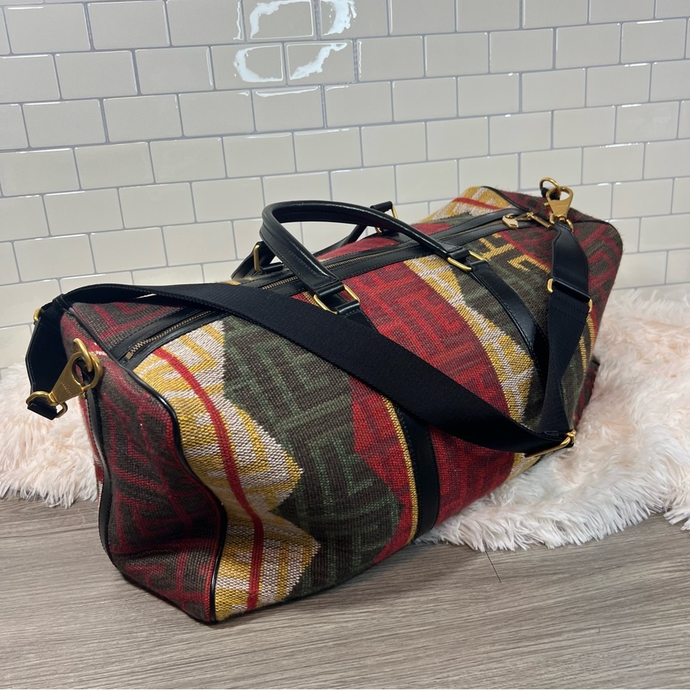 Balmain Voyage Monogram Tapestry Luggage Bag - Picture 4 of 7
